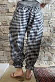 Nonni Gingham Bloomer Pant Black